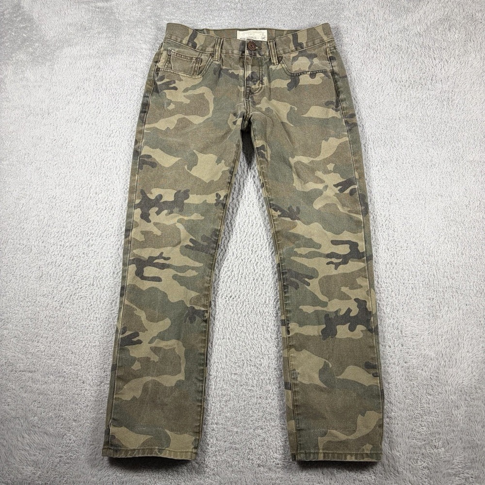 Ecko Unlimited 711 Slim Fit Jeans Camo Faded Mens 30x30 (Fits 30x27)